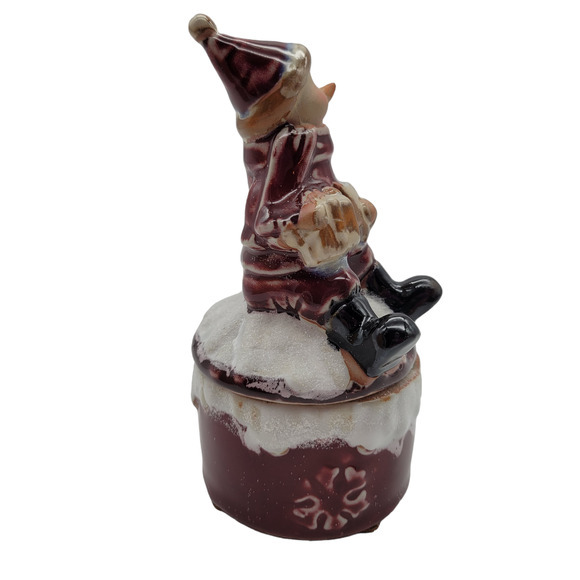 Kirklands‎ Potters Garden Snowman Candlebox - Picture 11 of 14